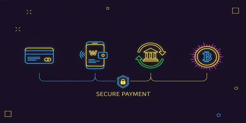 Multibet Casino Zahlungsmethoden mit Karten und Krypto-Icons